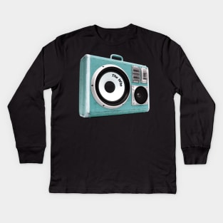 a radio 60s with sticker The Who Kids Long Sleeve T-Shirt